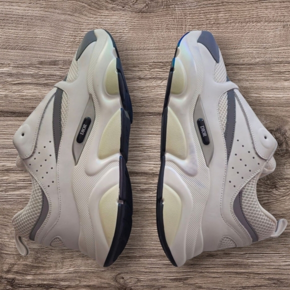 DS Dior B22 'White Silver' Sneakers - Size 11 US (44 EU) - StockX Verified
